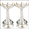 Silver Lamp Set (Big Size) - p02080 - Click here to View more details about this Product